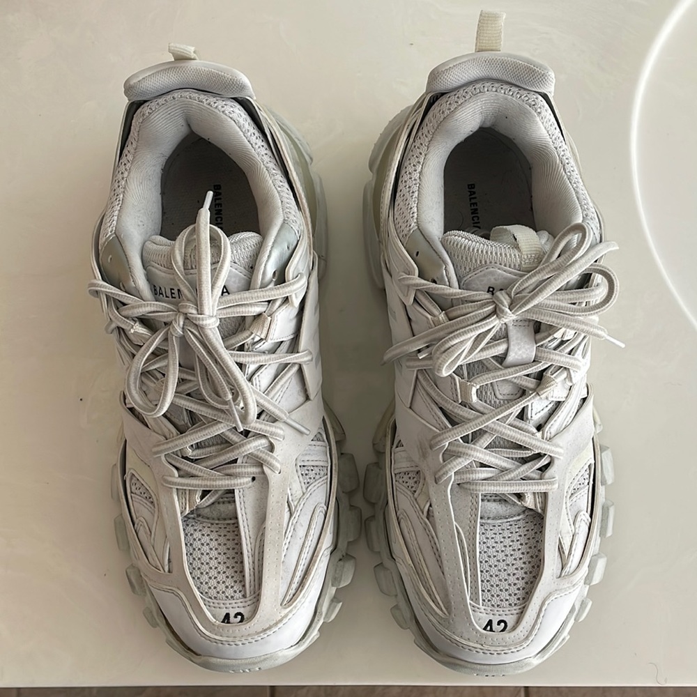 Light grey balenciaga sneakers